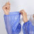 防水套袖厂白色透明耐油pvc耐用袖套清洁防污厨房耐酸碱袖套. 蓝色透明款1双 白色透明款1双