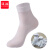 谋福（CNMF）一次性袜子男女袜子（条纹白色加长加厚 20双装）