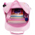 芭比（Barbie）书包女小学生书包 儿童书包卡通减负双肩背包休闲包 BB0452B粉色