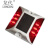 龙代（longdai）太阳能道钉灯 高速公路铸铝夜间警示频闪灯反光地钉 红色闪烁0.5W 1个