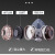 LISM日本重松防尘口罩U2k过滤面罩电焊工打磨矿工喷漆防烟尘呼吸面罩 塑料头带U2K面罩+滤芯2个+活性