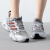 阿迪达斯 （adidas）男鞋女鞋 2024夏季新款清风鞋透气网面运动鞋复古休闲缓震跑步鞋 IH2282 39