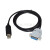 USB转DB15针/孔 适用蠕动泵注射泵 RS232 485串口通讯线 DB15针 RS232协议 1.8m