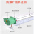 LED防爆灯荧光灯隔爆型1x40wT8日光灯单管双管仓库厂房防潮三防灯 防爆0.6m一体式20w