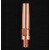 圣科莱 二保焊导电嘴铜焊嘴（45x1.6x8.8级/紫铜/10只装 ）/件