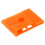 Micro:bit硅胶外壳 Microbit V2开发板适用保护软壳保护套橙色