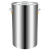 特厚加高不锈钢桶圆桶带盖商用特大号汤桶水桶卤桶炖锅大容量汤锅 加高桶-直径35*高60-特厚款