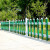 卓弘安 栅栏围栏花坛围栏pvc塑钢草坪护栏篱笆栅栏庭院学校社区绿化带隔离栏杆 墨绿色0.3*1米长【2.05米/段】