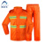 阿力牛 ASF288 环卫分体雨衣套装 路政防水雨衣雨裤 橙色(布内里) 175码 