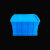 万汇尔加厚塑料五金工具零件收纳长方形盒周转盒子运输筐物料配件带盖箱 17号箱带盖子外44*33*20.5cm
