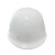 利四方 玻璃钢安全帽 白色八孔塑料扣 单位顶 10