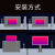 普铖星光户外P5全彩led显示屏室外舞台商业广场大楼裸眼3D广告屏防水立柱高清电子大屏幕定制 户外P5LED显示屏1㎡ 320*160mm 定制