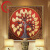 十年喜金箔画中式玄关装饰画客厅餐厅方形壁画手绘油画菩提树 A4款 60*60CM