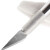 海斯迪克 HKSY-18 金属雕刻刀 可更换刀片 铝杆手动雕刻工具 手机贴裁剪小号金属刀 银色刻刀+10刀片