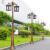 御舵中山灯具太阳能庭院路灯双头窗花庭院花园公园广场市政绿化工程LE 太阳能2.2米-倒挂-古铜色