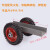 大理石石材搬运车板车轮子小重型钢手推实心玻璃省力橡胶推车工具 8#弹性轮配角钢