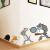 猫和老鼠3d立体墙贴画卧室儿童房间布置创意客厅墙壁装饰自粘贴纸 猫和老鼠反方向181 大