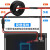 AC交流数显电压表电流表功率计检测试仪表电度表电费表功率计 AT24CB彩屏交流表(有蓝) 闭合互感器