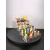 MEXUEER透明克力手办模型乐高展示架盲盒收纳架玩具玩偶公仔整理架陈列 短款 两层 格子内宽4.7厘米
