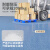兰诗 QD447 地垫加厚耐磨防水地板革pvc地板贴铺地地胶垫 蓝色石纹 2*0.5m厚1.6mm