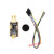 定制适用圆形呼吸灯指纹锁模块 AS608半导体传感器识别STM32开发 指纹(100容量)+6P杜邦+USB转TTL