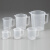亚速 塑料杯子带把手槽口实验室刻度烧杯PP聚丙烯高耐药性  1-4622系列 1-4622-12	200ml