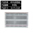 400孔面包板线MB-102 SYB-500电路板洞洞板实验板可组合拼接830定制 透明400孔面包板