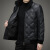 羽绒服男新款年冬装青年男式皮衣时尚休闲短款拉链立领加厚保暖外套 黑色 170/M