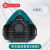 XMSJ防毒面具全面罩化喷漆专用防尘面罩活性炭防护硅胶 防尘面具+10片滤棉
