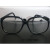 定制男士电焊眼镜焊工墨镜气焊防护镜工业打磨劳保镜护目镜玻璃镜 868平光/透明 2010平光