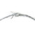 PYKR 工业铁丝网 围栏钢丝刺绳 刺铁丝 护栏网 刺线刺铁丝 粗2.1mm100米 