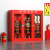 婕满果微型消防站消防柜消防器材全套应急物资工具展示柜室外建筑工地柜 双门1.8米*0.85米