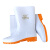 风一顺(FENGYISHUN) 耐油耐酸碱卫生雨靴 508 高29cm 白色  42码 1双