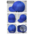 安全帽轻便型防撞透气高强度材质工厂车间工作帽棒球鸭舌帽定制 宝蓝网格安全帽
