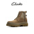 其乐（Clarks）轻酷系列男鞋摩登时尚马丁靴潮流舒适经典高筒时装靴 黑色 261734227 43