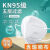 LISMkn95口罩3d立体女高颜值显脸小防护透气防粉尘 KN95口罩10个 五层加厚双熔喷 均码