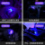 神火Z03紫光手电筒照蝎子专用鉴定专用验钞365nm可充电超亮照猫藓 Z03 Z03(12W)紫光手电-1节4000毫安电