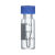 1.5/2ml色谱进样瓶透明/棕色玻璃特氟龙复合垫片气相液相可替代安捷伦Agilent进样取样瓶带刻 透明瓶预切盖*100个
