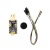 DS166圆形呼吸灯指纹锁模块AS608半导体传感器识别开发板送源码定制 指纹(100容量)+6P杜邦+USB转TTL