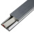金固牢 KCAA-271 铝合金方形线槽 地面压线槽 布线电缆明装走线槽 20*10(1米)壁厚0.6mm