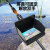 赫瓦达可视探鱼器水下高清摄像头夜视浑水视频鱼竿钓鱼杆套装 防水5寸IPS屏+感温感深-20米