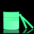 筑采（ZHUCAI）彩色夜光胶带楼梯消防警示胶带 可模切DIY舞台自发光荧光蓄光胶带 夜光红 25mm×5m 10个装