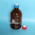 2L3L4L5L棕色避光溶剂瓶HPLC试剂瓶试剂储液瓶LC试剂储液瓶四氟毛细管溶剂瓶盖多通道多 3000ml  棕色溶剂瓶