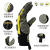 代尔塔209900 户外运动防割全指手套 登山防护手套 防滑耐磨 209900黄色 均码