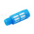 塑料消声器PSL蓝色体1/2/3/4/6/8分1寸电磁阀消声器气动消音器 塑料消声器3分螺纹（25个整包）