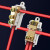 大功率T型接线端子电线快速连接器1分2卡子分线器10平方并线神器 T型-红
