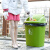 特大号户外垃圾桶 带盖家用厨房垃圾桶小区环卫垃圾箱办公室商用不含税运 无盖30L卡其色