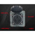 新国标室外铸铝插座10A16A金属盒五孔及三孔工程防水排插 ZG-五孔10A黑色面板