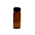 2/4/5/10/15/20/30/40/60ml透明/棕色玻璃螺口顶空瓶进样瓶样品瓶 L棕色含盖垫无刻度