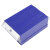 塑料零件抽屉式盒电子元件小收纳盒子分格分类胶盒五金螺丝工具盒 A5#元件盒-蓝白默认发蓝